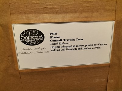 Lot 316 - An original Railway Poster 1950s