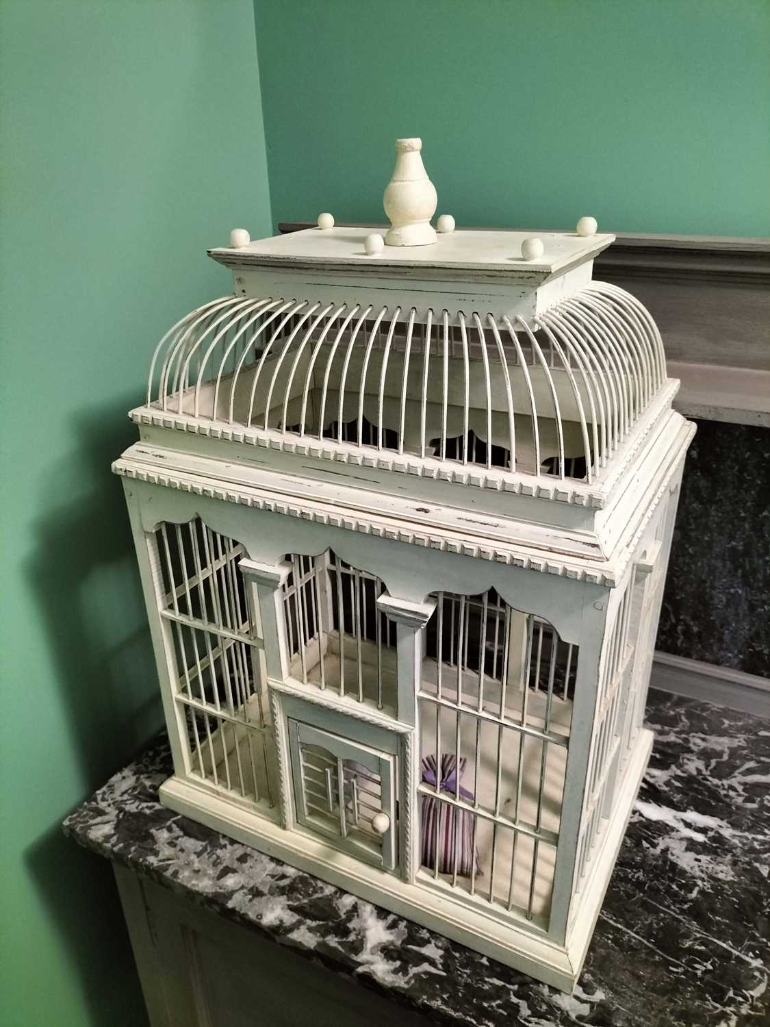 Lot 29 - A bird cage