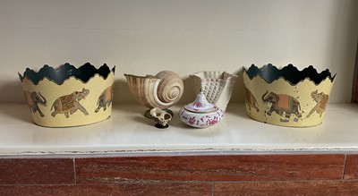 Lot 351 - Planters and Ceramics