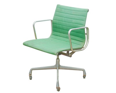 Lot 617 - After Charles And Ray Eames - an Aluminium Group EA108 style office chair.