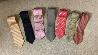 Lot 363 - Hermès & Charvet Ties