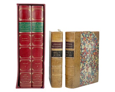 Lot 105 - (Bindings) Samuel Johnson