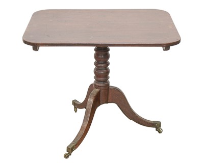 Lot 863 - A Regency mahogany supper table.