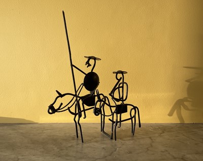 Lot 432 - Wirework Sculpture after Pablo Picasso