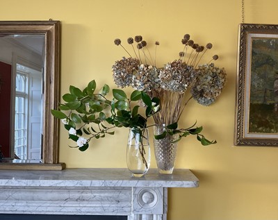 Lot 433 - Two Glass Vases