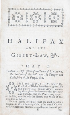 Lot 26 - (Early form of Guillotine) [William Bentley]