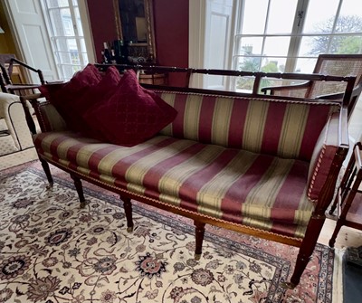Lot 446 - A Regency four-seat sofa