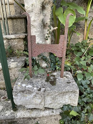 Lot 321 - Nineteenth Century Wrought Iron Boot Scraper