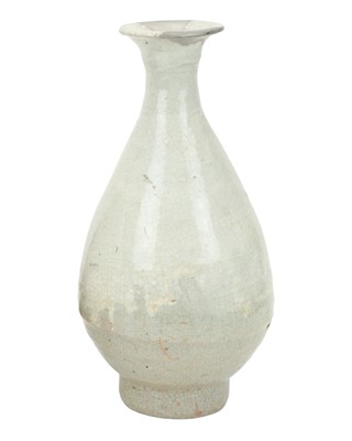 Lot 630 - A Korean Buncheong ware bottle vase.