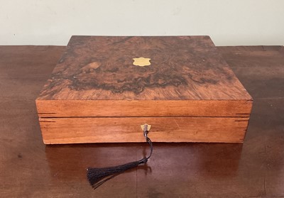 Lot 27 - Walnut Veneered Boxes