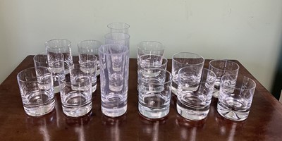Lot 243 - Dartington and Similar Tumblers and Highball Glasses