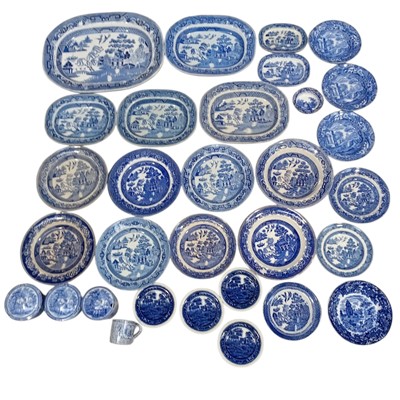 Lot 36 - A quantity of Blue and White ceramics,...