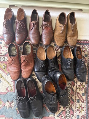 Lot 379 - Bench Made English Leather Shoes