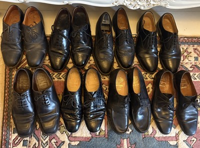 Lot 380 - Bench Made English Leather Shoes