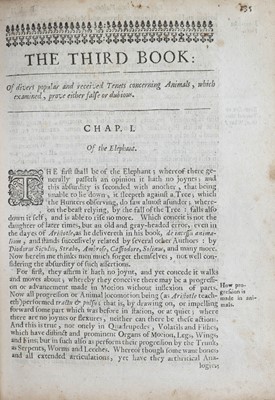 Lot 9 - Sir Thomas Browne (1605-1682)