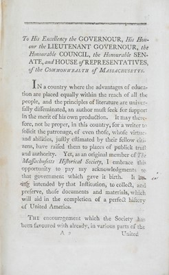 Lot 30 - (Americana) James Sullivan