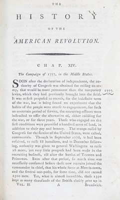 Lot 31 - (Americana) David Ramsay