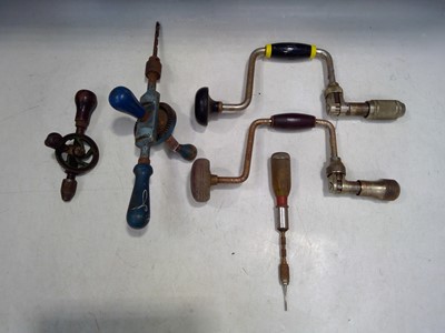 Lot 46 - Bit and Brace and Hand Drills.