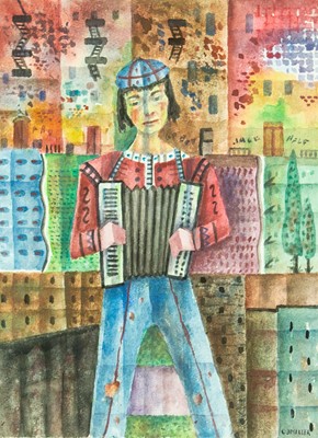 Lot 160 - Louis J. MILLER (1912-2007, New York School of Industrial Art)