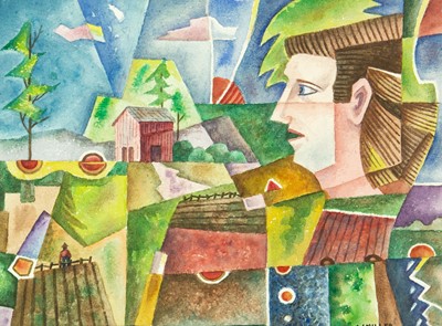 Lot 174 - Louis J. MILLER (1912-2007, New York School of Industrial Art)