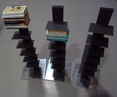 Lot 28 - Three Contemporary Free Standing Book Shelves....
