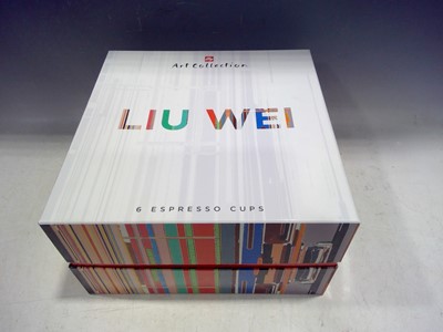 Lot 6 - An illy Art Collection, LIU WEI Espresso Cups...