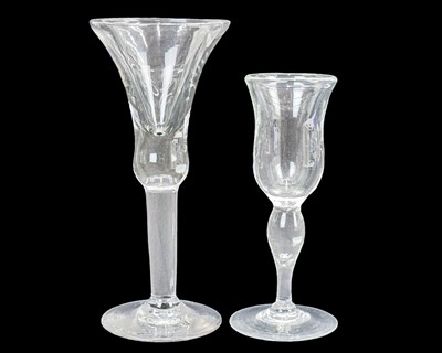 Lot 549 - A Continental soda glass wine.