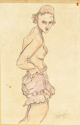 Lot 257 - Follower of Egon SCHIELE (1890-1918)