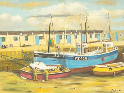 Lot 335 - Newlyn Harbour, Low Tide