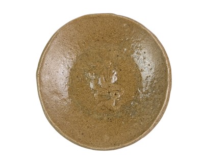 Lot 545 - A studio pottery dish.