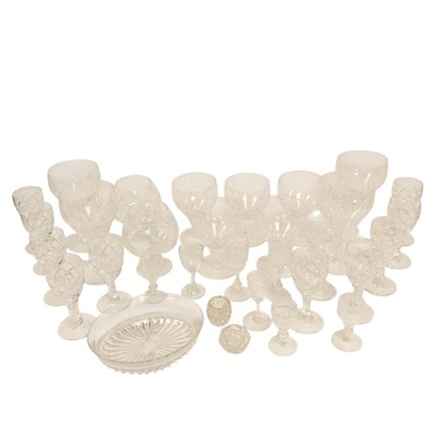 Lot 53 - A collection of Crystal and other glass.