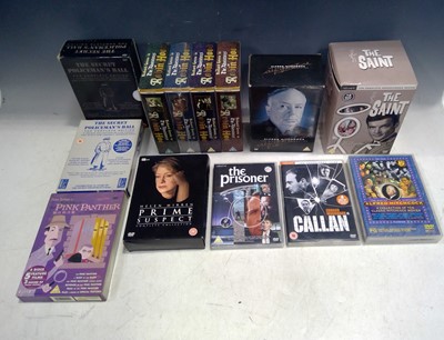 Lot 44 - DVD Boxsets. The Saint, Prime Suspect, Pink...