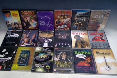 Lot 57 - A Good Selection of Music, Shows and Opera DVDs.