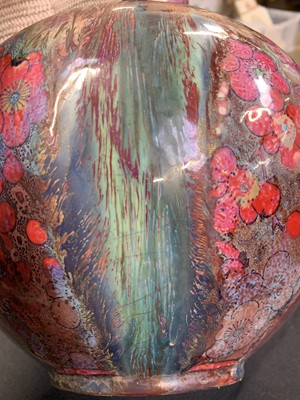 Lot 714 - A Royal Doulton Flambe Sung large vase.