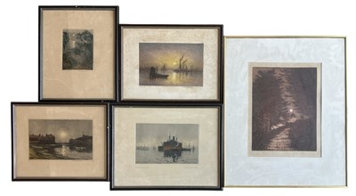 Lot 155 - Claude Hamilton ROWBOTHAM (1864-1949), four...
