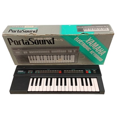 Lot 135 - A Yamaha PSS-120 Portasound electronic...