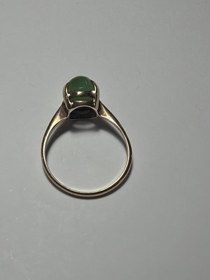 Lot 92 - A selection of three 9k gem set rings.