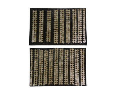 Lot 209 - Approx. 780 Silver 3ds. Queen Victoria - George VI.