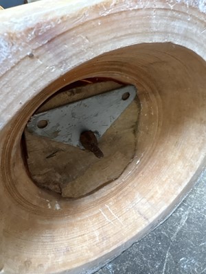 Lot 63 - A 19th century alabaster pillar.