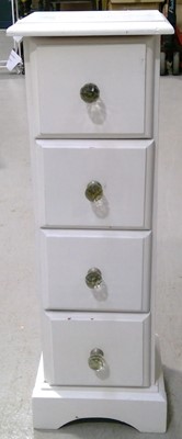 Lot 143 - A Painted Storage Chest of Drawers. The Chest...