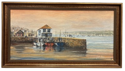 Lot 148 - Geoff SHAW (1924-1992), 'Custom House Quay,...