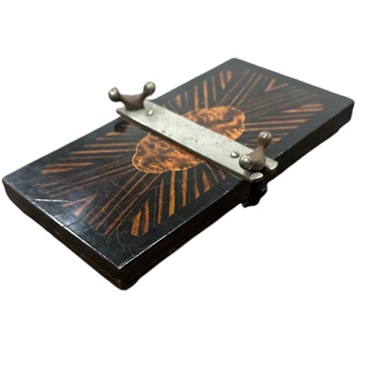 Lot 162 - A vintage 1950s flower press, 24 x 13cm.