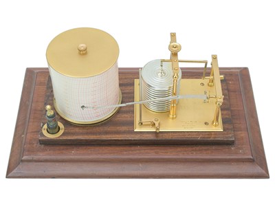 Lot 132 - A Short & Mason barograph.
