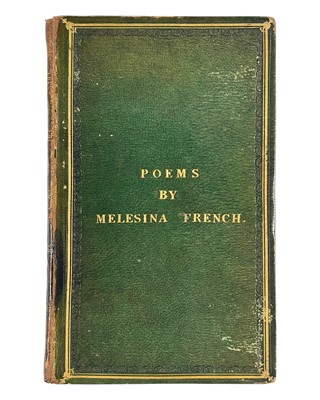 Lot 11 - (Early Irish Female Poetry and Authors presentation copy with marginalia) Melesina Trench