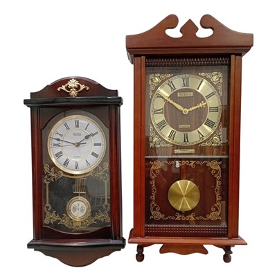Lot 182 - A President Quartz striking wall clock 64cm...