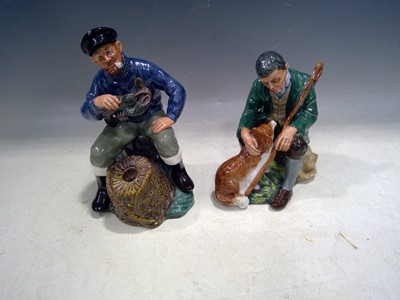 Lot 185 - Two Royal Doulton Figures, The Master and The...