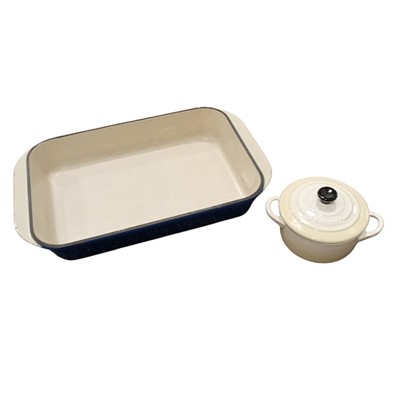 Lot 191 - A Le Creuset enamelled cast iron Casserole...