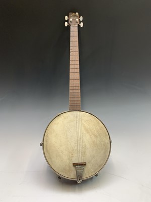 Lot 109 - A George Houghton & Sons banjo, labelled...