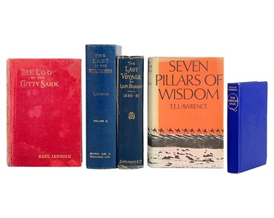 Lot 110 - Books - 2 x Lubbock, Brassey, T.E. Lawrence,...
