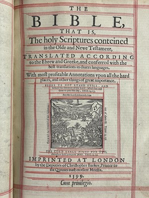 Lot [Geneva or Breeches Bible in English]